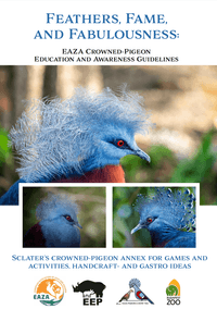 EAZA Sclater's Crowned-Pigeon Education and Awareness Annex